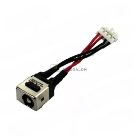   Toshiba Portege R830, R835 DC tápcsatlakozó és kábel, 4,5 cm, 4 pin