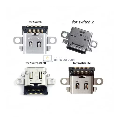 Nintendo Switch HAC-001, Switch V1 2017, Switch V2 2019 DC tápcsatlakozó
