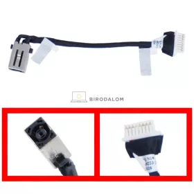   Dell Inspiron 14 5410, 5515, Inspiron 15 5510, 5518 gyári DC tápcsatlakozó, 8 pin