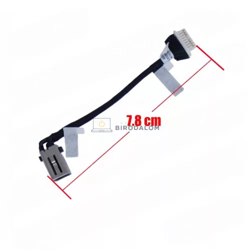 Dell Inspiron 14 5410, 5515, Inspiron 15 5510, 5518 gyári DC tápcsatlakozó, 8 pin