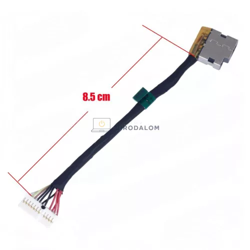 HP Envy 14-EB DC tápcsatlakozó, 4.5x3.0mm, 12 pin