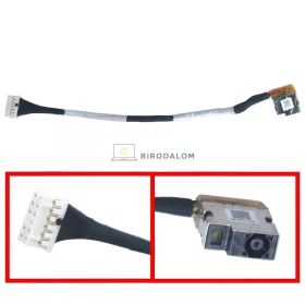   HP Victus 15-FA, 15-fa0000TX, 15-fa1000 DC tápcsatlakozó, 4.5x3.0mm, 12 pin