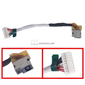   HP Victus 16-B, 16-C, 16-D, Omen 16-C DC tápcsatlakozó, 4.5x3.0mm, 16 pin