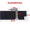 Dell Inspiron 17R N7110, 17R 5720, 17R 7720, Vostro 3350, 3450, 3550, 3750, XPS 17 L702X gyári billentyűzet (US kiosztás, fekete)