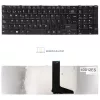 Toshiba Satellite C850, C855, C855D, L850, L850D, L855, L855D gyári billentyűzet (ES kiosztás), fekete