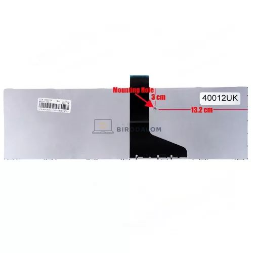 Toshiba Satellite C850, C850D, C855, C870, C875, L850, L875 gyári billentyűzet (UK kiosztás)