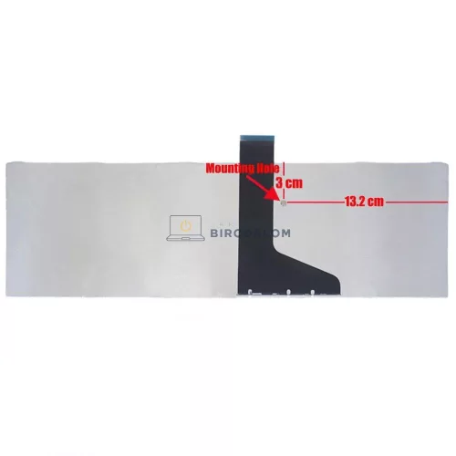 Toshiba Satellite C850, C850D, C855, C855D, C870, C875, L850, L855, L870, L875 gyári billentyűzet (US kiosztás, fehér)