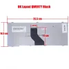 Toshiba NB200, NB250, NB300, NB500, NB550D, Portege T110 gyári billentyűzet (UK kiosztás, fekete)