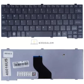   Toshiba NB200, NB250, NB255, NB300, NB500, NB550D, Portege T110 gyári billentyűzet, fekete (US kiosztás)
