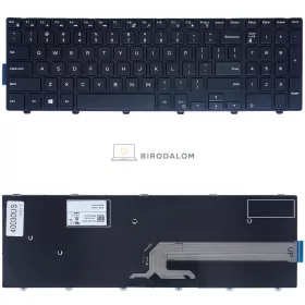   Dell Inspiron 15 3541, 3542, 3543, 3552, 3558, 3568, 5542, 5545, 5547, 5558, 5559, 5748 gyári billentyűzet (US kiosztás)