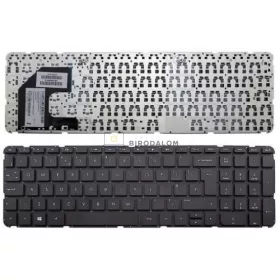  HP Pavilion 15-B Series Sleekbook gyári billentyűzet keret nélkül (UK kiosztás, fekete)