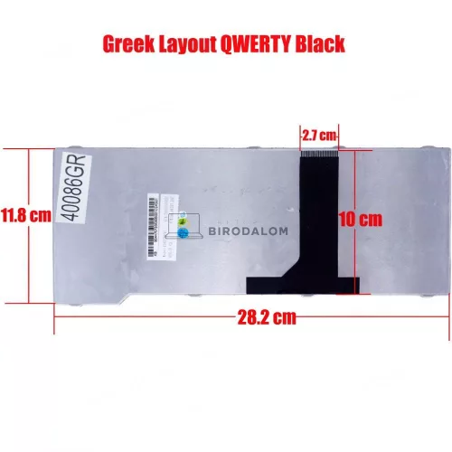 Fujitsu Amilo PA3515, PA3553, PA3575, Pi3525, Pi3540, Pi3650, Esprimo V6505, V6515 gyári billentyűzet (GR kiosztás)