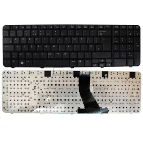   HP Compaq Presario CQ70, CQ70-100, CQ70-150EV, G70 gyári billentyűzet (US kiosztás, fekete)