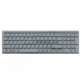 Sony VAIO 15, VAIO 15E, VAIO SVF15, SVF152, SVF153, SVF15A gyári billentyűzet (GR kiosztás, fehér, k