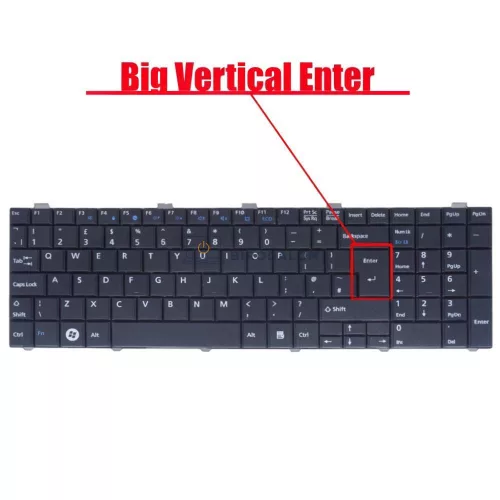 Fujitsu Lifebook A512, A530, A531, AH512, AH530, AH531, NH571, NH751 gyári billentyűzet (UK kiosztás)