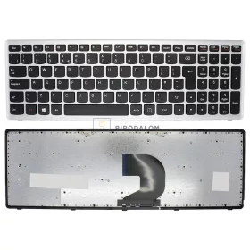   Lenovo IdeaPad Z500, Z500A, Z500G, P500 gyári billentyűzet (GR kiosztás, háttérvilágítással)