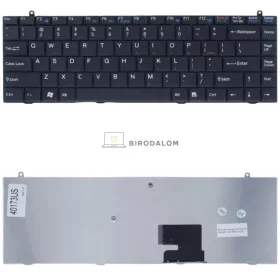   Sony VAIO VGN-FZ sorozat gyári billentyűzet (US kiosztás, fekete)