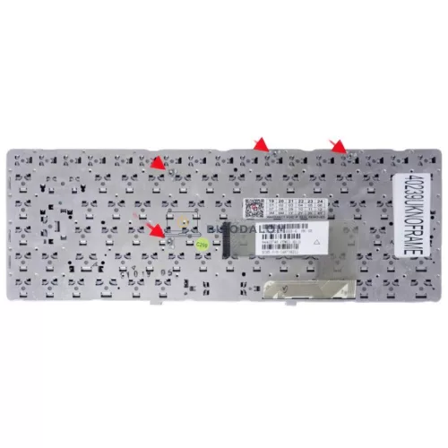 Sony Vaio VGN-NW, VGN-NW200, VGN-NW180, VGN-NW11S, VGN-NW120J, VGN-NW150J, VGN-NW35E, PCG-7171M gyári billentyűzet (UK kiosztás, keret nélkül)