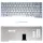 Samsung NP-M50, NP-R40, R39, R510, R610 gyári billentyűzet (UK kiosztás, ezüst)