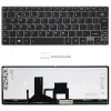 Toshiba Portege Z30, Z30-A, Z30T, Z30T-A gyári billentyűzet (UK kiosztás, fekete, szürke kerettel)