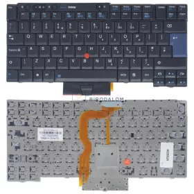   Lenovo ThinkPad T400, T410, T420, T510, T520, W510, W520, X220 gyári billentyűzet (UK kiosztás, fekete)