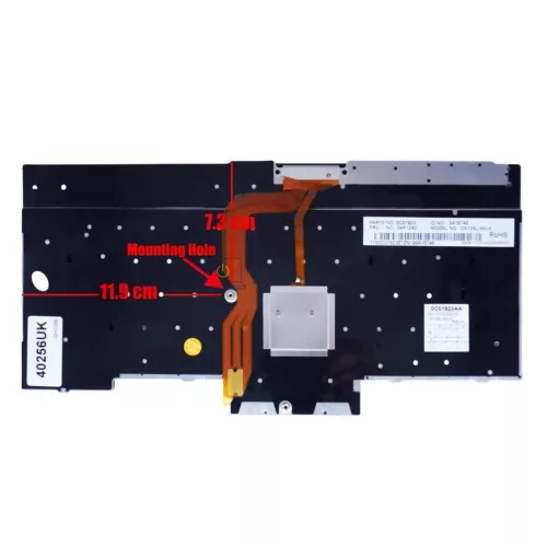 Lenovo ThinkPad L430, L530, T430, T430s, T530, W530, X230 gyári billentyűzet (UK kiosztás)