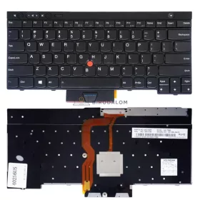   Lenovo ThinkPad L430, L530, T430, T430S, T430i, T530, W530, X230 gyári billentyűzet (US kiosztás)