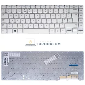 Samsung NP450R5E, NP350R5E, NP370R4E, NP450R4V, NP470R4E, NP530 gyári billentyűzet (UK kiosztás, feh