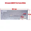 Samsung NP450R5E, NP350R5E, NP370R4E, NP450R4V, NP470R4E, NP530 gyári billentyűzet (UK kiosztás, feh