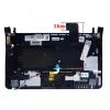 Samsung NP-N110, NP-NC110, NP-NC210, NP-N130, NP-N140 gyári billentyűzet palmresttel (UK kiosztás, fekete)