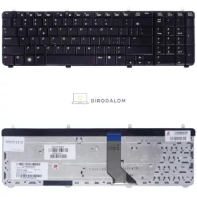   HP Pavilion DV7-2000, DV7-2100, DV7-3000, DV7T-2000 gyári billentyűzet, háttérvilágítással, fekete (US kiosztás)