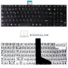 Toshiba Satellite L50-A, L50D-A, L55-A, L70-A, S50-A gyári billentyűzet (ES – spanyol kiosztás), fek