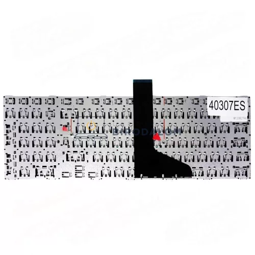 Toshiba Satellite L50-A, L50D-A, L55-A, L70-A, S50-A gyári billentyűzet (ES – spanyol kiosztás), fek