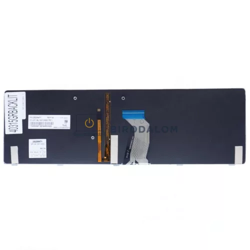 Lenovo IdeaPad Y580, Y580N, Y580NT gyári billentyűzet (GR kiosztás, háttérvilágítással, fekete)