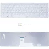 Toshiba Satellite L50-B, L50-C, L50D-B, C55-C, L55-C gyári billentyűzet (UK kiosztás, fehér)