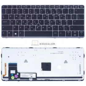   HP EliteBook 820 G1, 820 G2, 720 G1, 720 G2, 725 G2 gyári billentyűzet (GR kiosztás, háttérvilágítással)