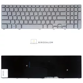  Dell Inspiron 17 7737, 17 7000, Inspiron 7746, 13-3737 gyári billentyűzet (US kiosztás, ezüst)