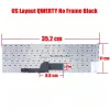 Samsung NP270E5E, NP300E5E, NP350E5C, NP355V5C, NP365E5C, NP550P5C gyári billentyűzet, fekete (US kiosztás, keret nélkül)