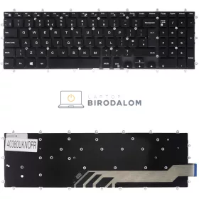   Dell G3 3500, G3 3590, G5 5500 gyári billentyűzet (UK kiosztás), fekete