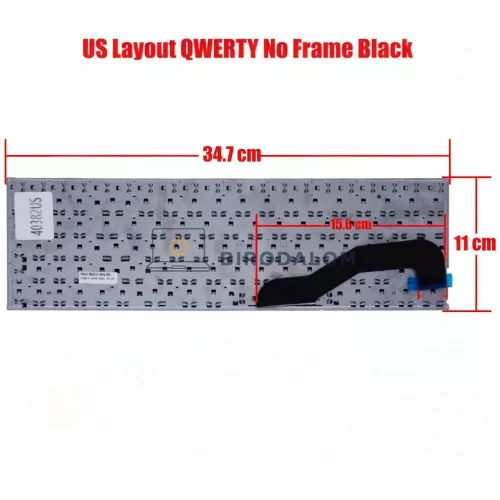 Asus X540, X540L, X540LA, X540LJ, X540S, X540SA, X540SC, R540SA, R540S, R540SC gyári billentyűzet (U