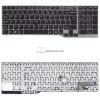 Fujitsu E554, E556, E557, E753, E754, E756 gyári billentyűzet pointerrel (US kiosztás), ezüst kerettel