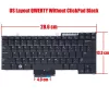 Dell Latitude E5400, E5410, E5500, E5510, E6400, E6410, E6500, E6510, Precision M2400, M4400, M4500 gyári billentyűzet (US kiosztás)