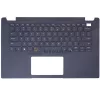 Dell Latitude 3410 gyári billentyűzet palmresttel (US kiosztás, szürke)