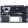 Dell Latitude 3410 gyári billentyűzet palmresttel (US kiosztás, szürke)