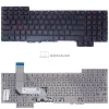Asus ROG G751, G751J, G751JL, G751JM, G751JT, G751JY gyári billentyűzet (US kiosztás, keret nélkül, piros háttérvilágítás)