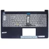 Asus X502, X502C, X502CA gyári billentyűzet palmresttel (GR kiosztás, fekete)