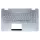 Asus G771, N551JX, G552V, GL752VW gyári palmrest billentyűzettel (GR kiosztás, ezüst, háttérvilágítá