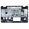 Asus G771, N551JX, G552V, GL752VW gyári palmrest billentyűzettel (GR kiosztás, ezüst, háttérvilágítá
