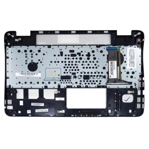 Asus G771, N551JX, G552V, GL752VW gyári palmrest billentyűzettel (GR kiosztás, ezüst, háttérvilágítá