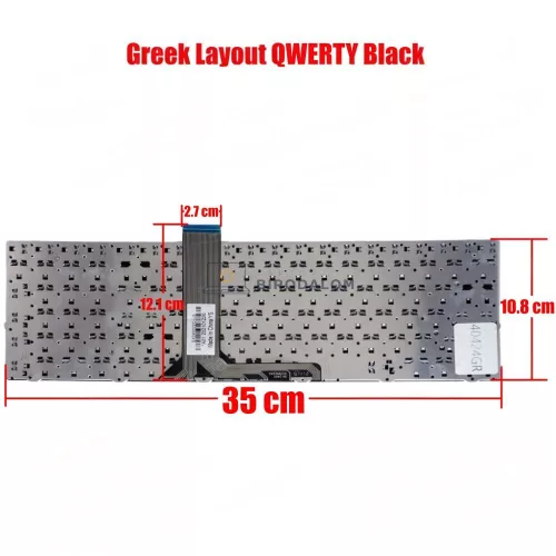 MSI GE60, GE70, GP60, GP70, CR61, CR70, CR620, CR630, CR650, CX70 gyári billentyűzet (GR kiosztás)
